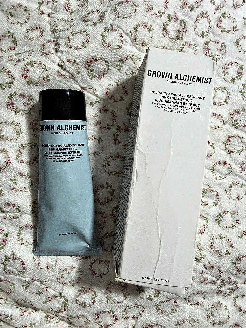 Grown Alchemist Polishing Facial Exfoliant: Pink Grapefruit, Glucomannan Extract